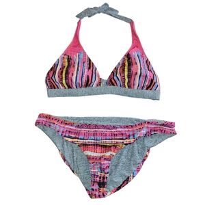 Oakley Bikini Set Colorful Size Medium
